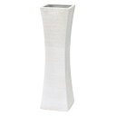 インテリア 花器 花瓶 グラン L ホワイト 高さ60cm (P333-ca185) (代引き不可) ベース ディスプレイ