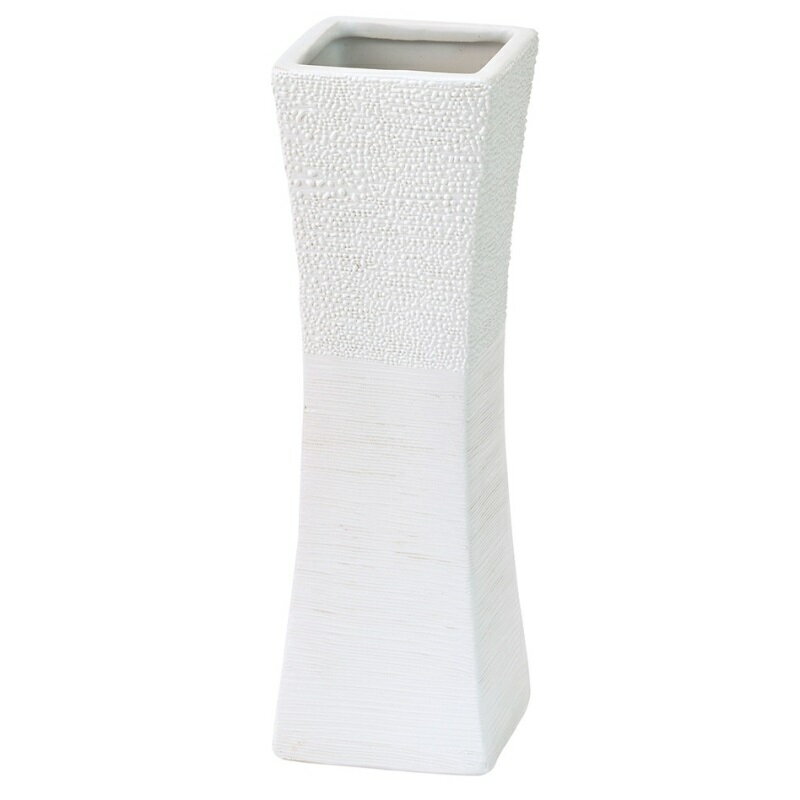 インテリア 花器 花瓶 グラン SS ホワイト 高さ35cm （P333-ca198) （代引き不可） ベース ディスプレイ