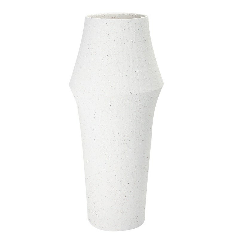 Crystal Products - インテリア 花器 花瓶 ZARA 20Φ45H マットホワイト 高さ45cm （P332-cc190078-101) （代引き不可） ベース ディスプレイ