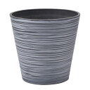 インテリア ポットカバー エコフレンドリーポット 40 ライトチャコール(1個入り)高さ38cm (P211-cd4038-15) (代引き不可) ケンガイ鉢10号用鉢カバー ディスプレイ