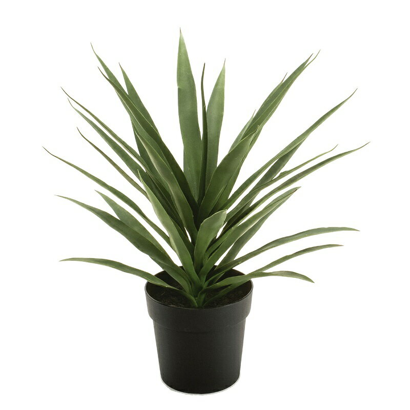 人工観葉植物 ワイルドアガベ ポット 高さ70cm （P202-fg301250) （代引き不可） インテリアグリーン ..