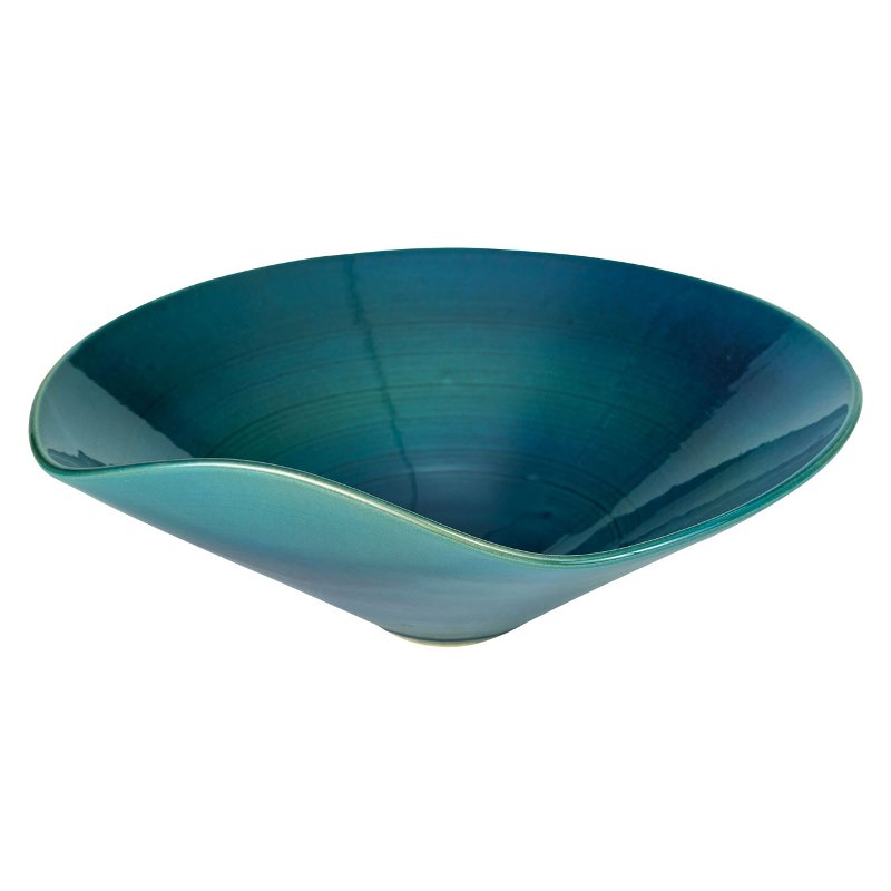 インテリア 花器 花瓶 海楽水盤 信楽焼 高さ10cm （P343-yk902031) （代引き不可） ベース ディスプレイ