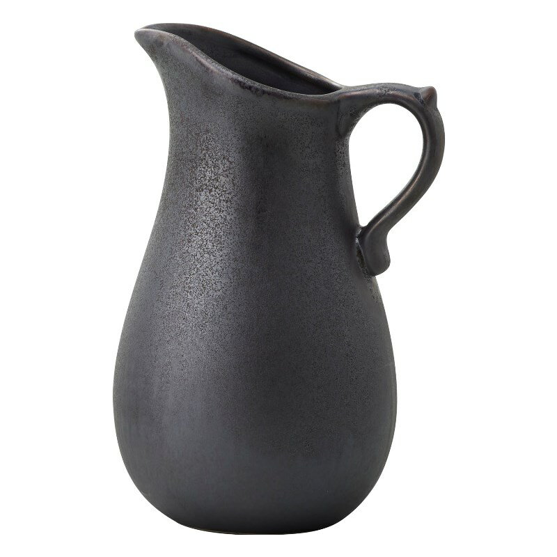 花瓶 フラワーベース Ceramic Flower+ Calore カローレ metallic black （1個入り） [120-479-820] [p33] ストーンウェア （代引き不可） インテリア ディスプレイ