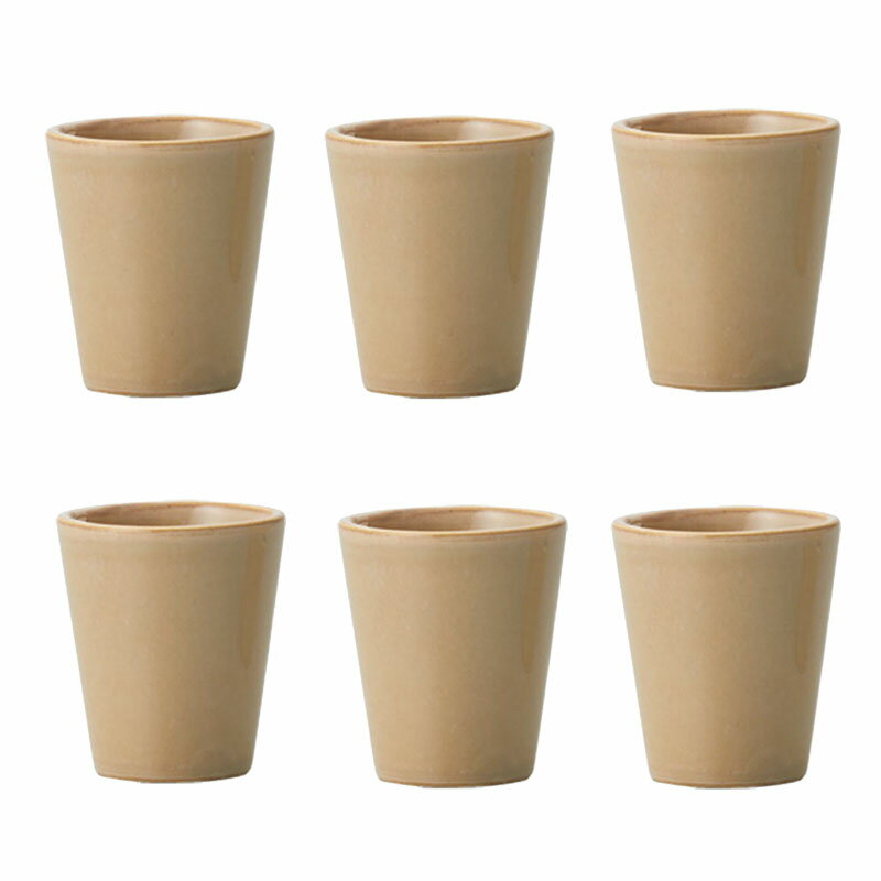 花瓶 フラワーベース Ceramic Gift Natural basic vase ナチュラル ベーシック ベース natural beige （6個入り） [144-140-320] [p96] ストーンウェア （代引き不可） インテリア ディスプレイ