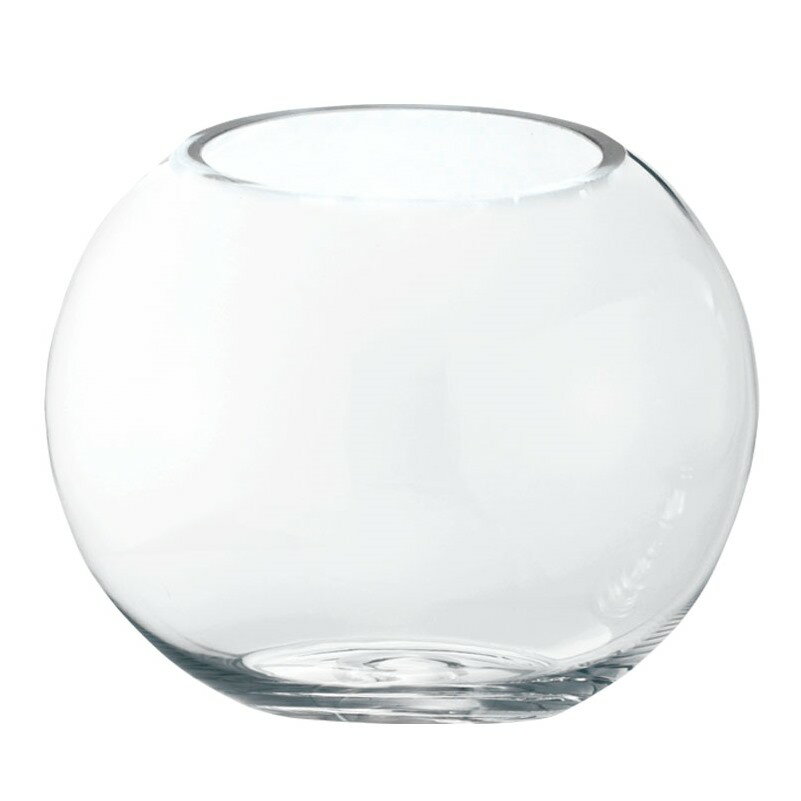 花瓶 フラワーベース Glass Flower+ GLASS ball グラス ボール clear （1個入り）   ガラス （代引き不可） インテリア ディスプレイ