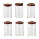 花瓶 フラワーベース Glass Gift Glass Cylinder with Cork ガラスシリンダー ウィズ コルク brown (6個入り) [77...