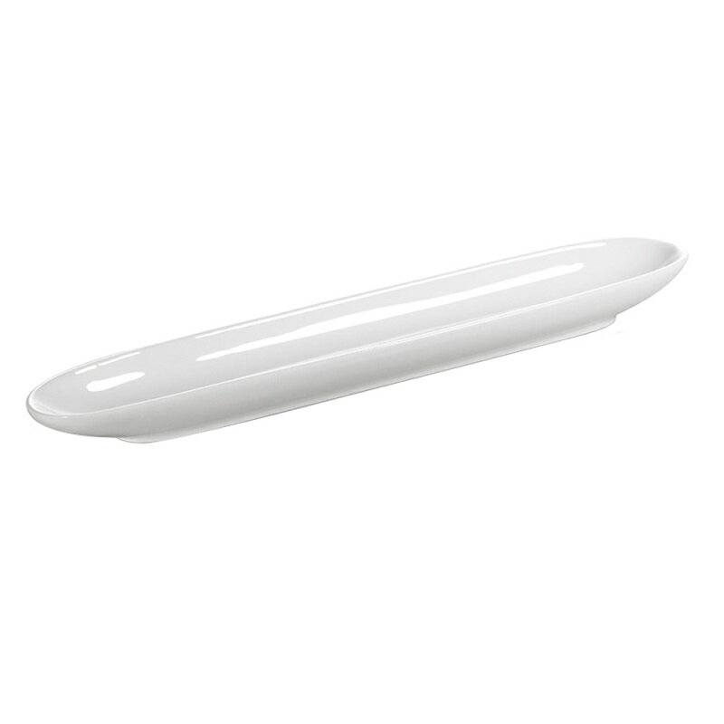 花瓶 フラワーベース Stand long tray ロング トレイ white （1個入り） [366-673-100] [p159] 磁器 （代引き不可） インテリア ディスプレイ