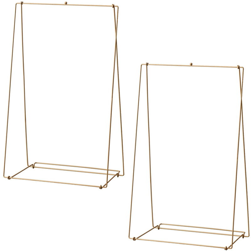 花瓶 フラワーベース Stand Stand Plier スタンド プリエ gold （2個入り） [550-046-902] [p157] 鉄 ..