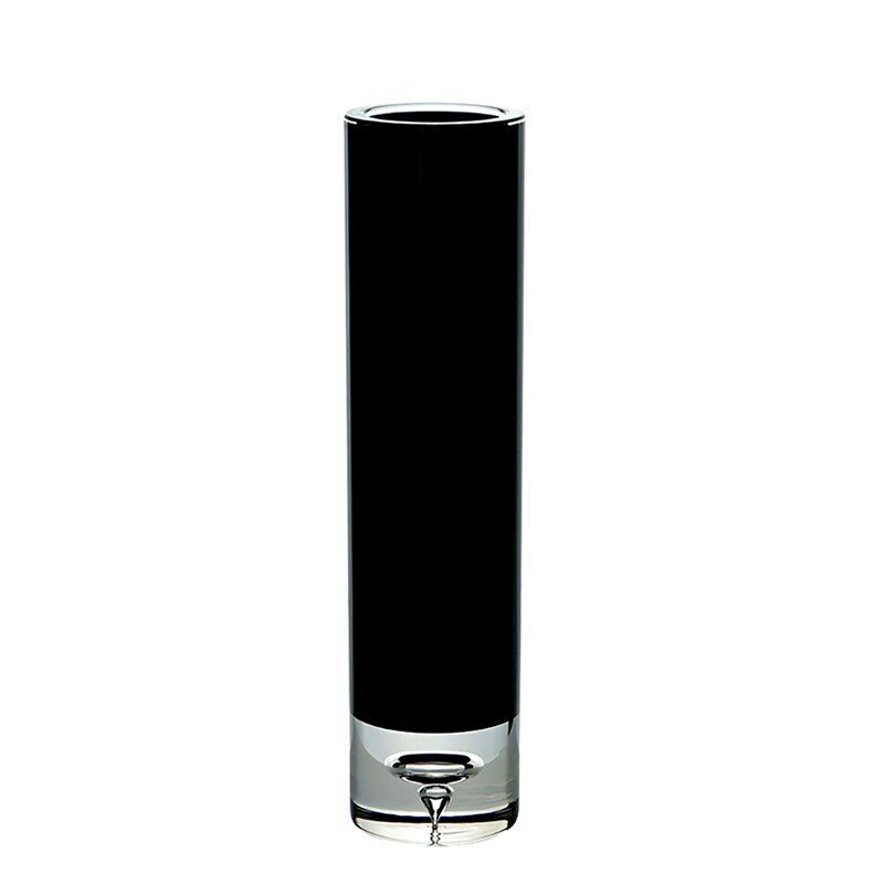 花瓶 フラワーベース Polycabonate PC cylinder ピーシーシリンダー black （1個入り）   ポリカーボネート （代引き不可） インテリア ディスプレイ