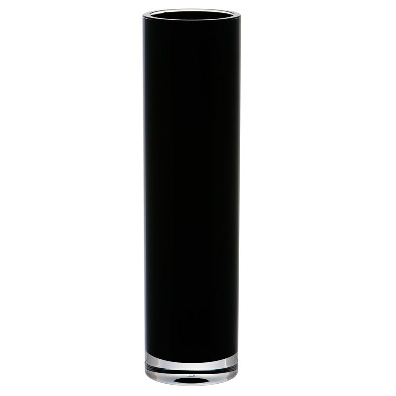 花瓶 フラワーベース Polycabonate PC cylinder ピーシーシリンダー black （1個入り）   ポリカーボネート （代引き不可） インテリア ディスプレイ