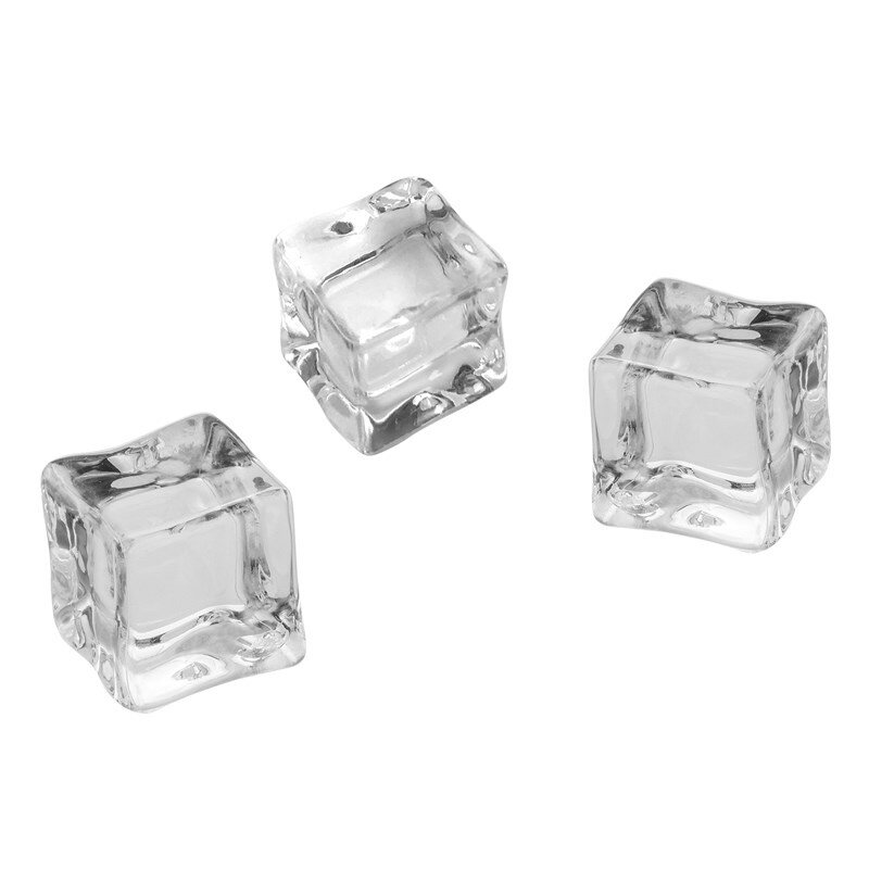 花瓶 フラワーベース Polycabonate Acrylic ice アクリルアイス clear （1袋入り）   アクリル （代引き不可） インテリア ディスプレイ