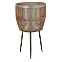 花・観葉植物用ポット バンブーポットスタンド タリ basket (1個入り) 43022 脚付き (代引き不可) スタンド鉢カバー FARM (p256)