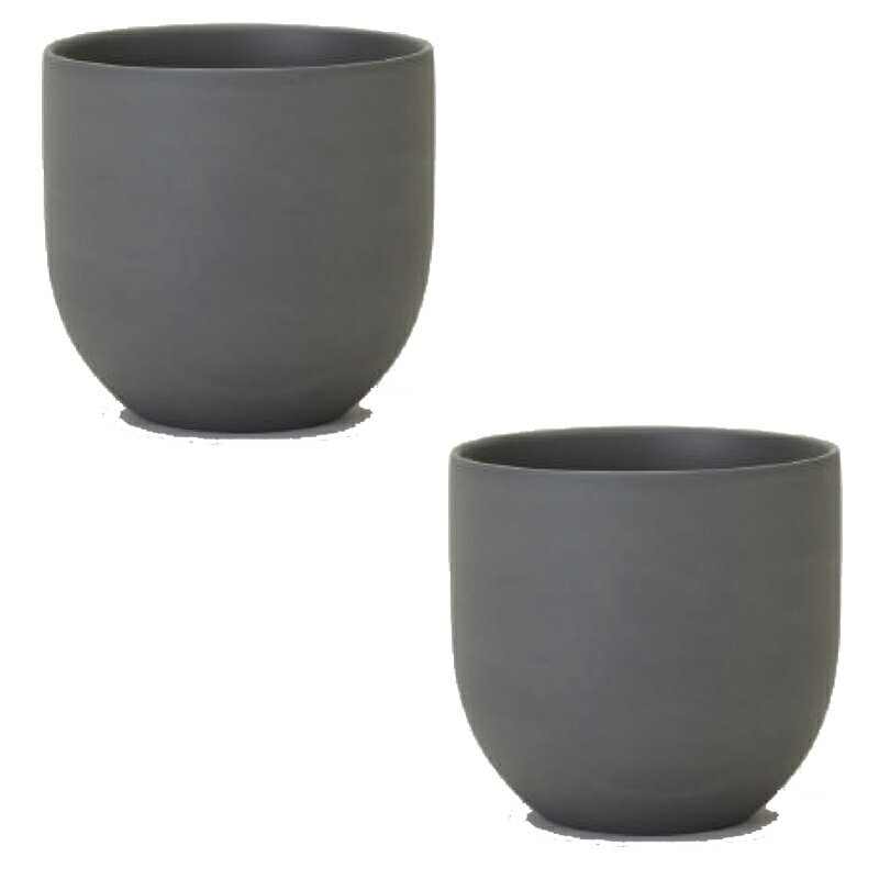 花・観葉植物用ポット ヤルミラ 17 K ceramic （2個入り） 84070 鉢タイプ （代引き不可） 小型鉢カバ..