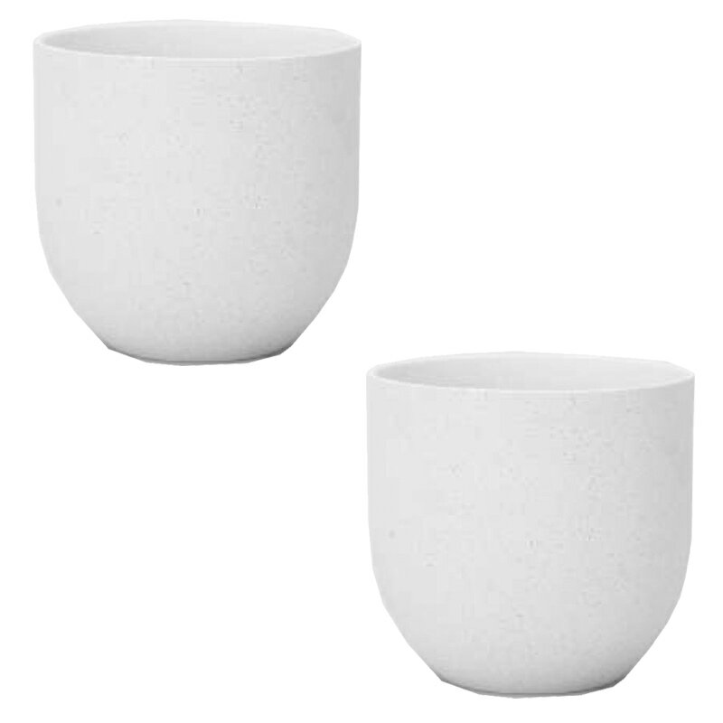 花・観葉植物用ポット ヤルミラ 17 SW ceramic （2個入り） 84072 鉢タイプ （代引き不可） 小型鉢カバ..