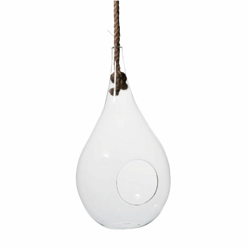 花・観葉植物用ポット XL ハンギングベイス 43 glass （1個入り） 93097 吊るしタイプ （代引き不可） ..