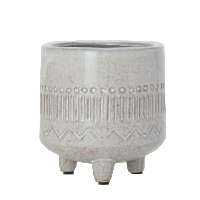 花・観葉植物用ポット ヤーナ 15 W ceramic （1個入り） 99082 脚付き （代引き不可） ミニ鉢カバー FA..