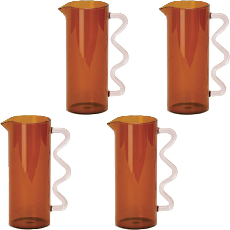 花・観葉植物用ポット アリツェ R glass （4個入り） 93243 花瓶 （代引き不可） 小型サイズ フラワー..