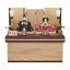 雛人形 雅泉 親王 収納飾り 雛爛漫 かぶせ式収納箱 幅55cm （4K12AA205） 2人 ひな人形