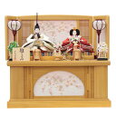 雛人形 親王収納飾り 雛ごよみ ITCグリーン 小三五 桜菊刺しゅう hn245 hs75 幅60cm きよみ収納 2人 (24hina-ya-to0075) ...