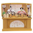 雛人形 親王収納飾り 雛ごよみ パール紫 小三五 桜刺しゅう hn246 hs75 幅60cm きよみ収納 2人 (24hina-ya-to0076) ひな人形...