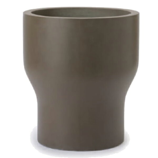 花・観葉植物用ポット ベトン カエサル M 42/B ダークグレー（1個入り）be-003d42e [KTp143] 大型ポット （代引き不可）ホテル・オフィスビル・店舗 インテリア エクステリア