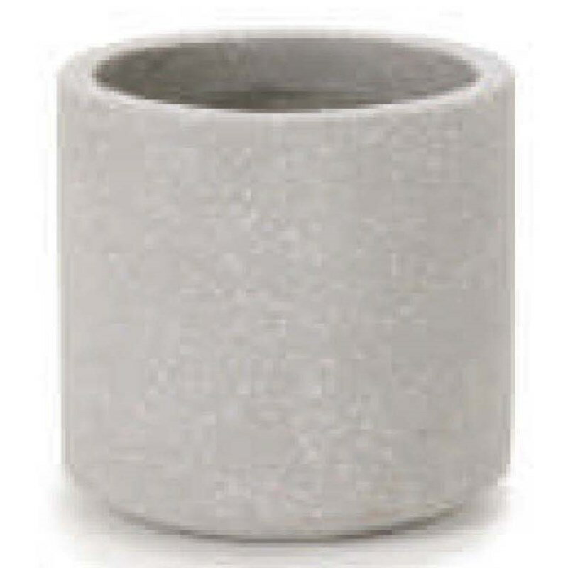 花・観葉植物用ポット コーテス シリンド XS 22/A グレーテラゾ（1個入り）ct-007t07e [KTp153] 小型ポ..