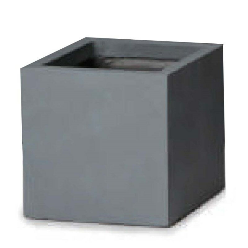 花・観葉植物用ポット ファイバークレイ ベータ キューブプランター XS 28/A 灰（1個入り）fm-002h28e ..