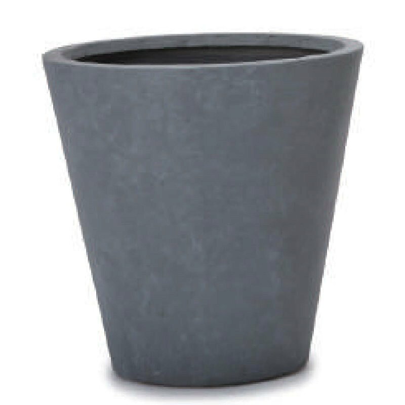花・観葉植物用ポット ファイバークレイ イタ コニックプランター M 40/A 灰（1個入り）fm-019h40e [KT..