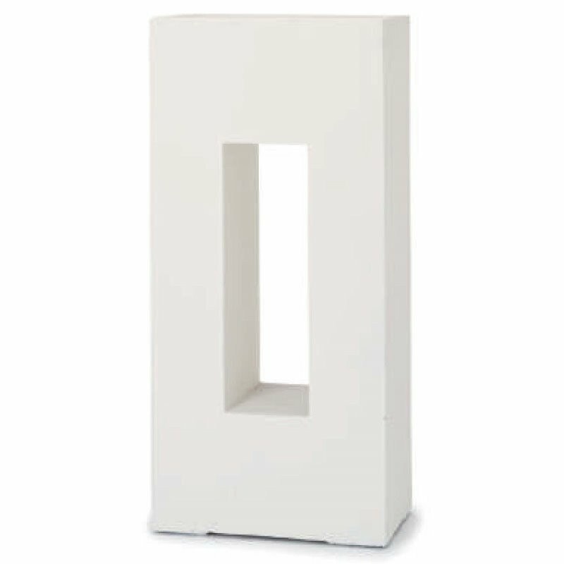 花・観葉植物用ポット ファイバークレイ ルーメン トール L 96/D 白（1個入り）fm-030w96e [KTp181] 特..