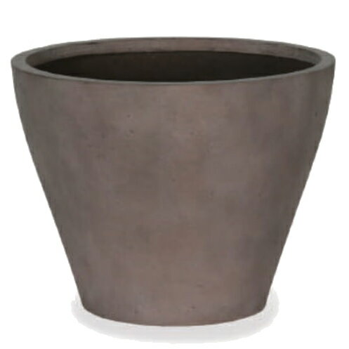 花・観葉植物用ポット ファイバーストーン レプス M 42/A アースブラウン（1個入り）fs-aa1c42e [KTp91..