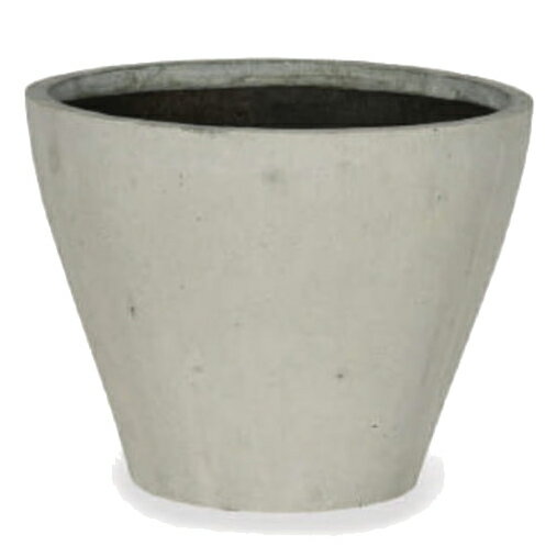 花・観葉植物用ポット ファイバーストーン レプス L 52/B アンティークホワイト（1個入り）fs-aa1w52e ..