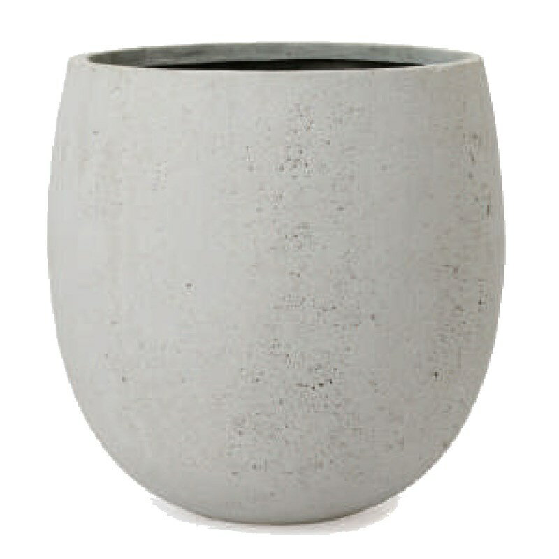 花・観葉植物用ポット ファイバーストーン バルゴ イグニアス S 35/Aオフホワイト（1個入り）fs-g01w35..