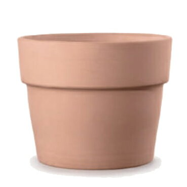 花・観葉植物用ポット イタリアンテラコッタ ヴァソ ペルフェット ホワイト M 10号（1個入り）ir-ww4u2..