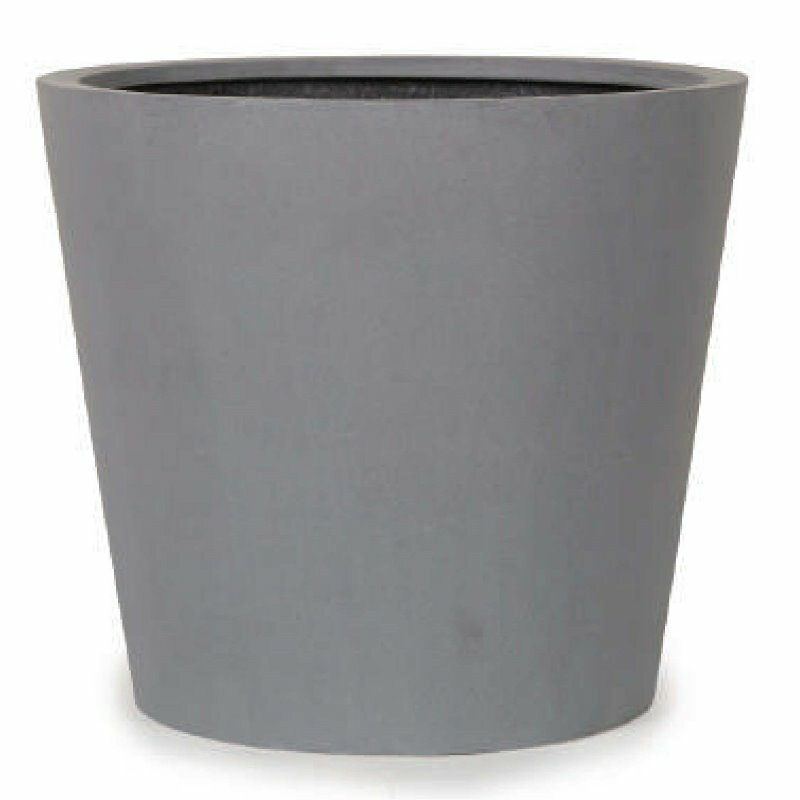 花・観葉植物用ポット マグナス コニック XXL 112 グレー（1個入り）kol-m3h112 [KTp27] 特大ポット （..