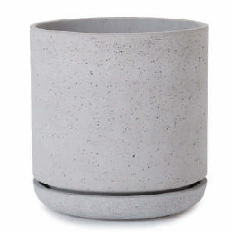 花・観葉植物用ポット ライム ユーポット＆ソーサー M 12号/A（1個入り）lm-001w12p [KTp117] 中型ポッ..