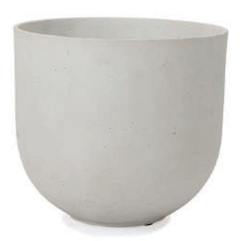 花・観葉植物用ポット ライム ドゥオ ミディアム L 14号/A オフホワイト（1個入り）lm-d03w14e [KTp119..