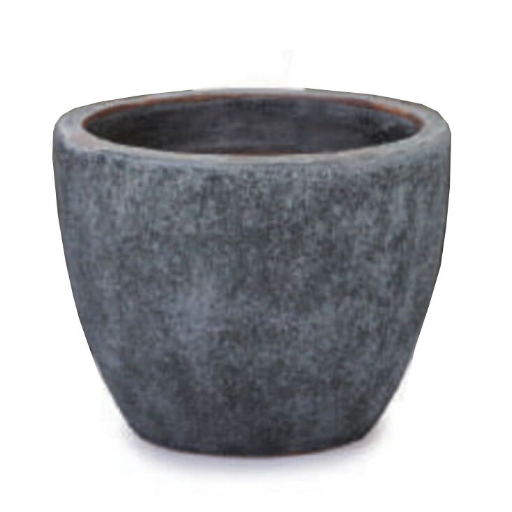 花・観葉植物用ポット アビス アビスソニア ミドル S 10号/A 灰（1個入り）ab-s01h10e [KTp303] 中型ポ..