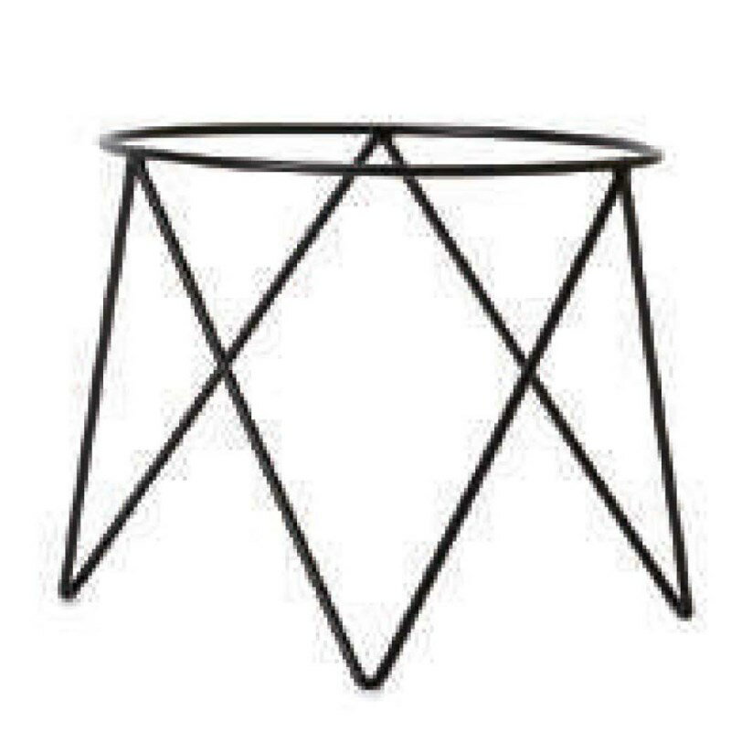 花・観葉植物用ポット用アクセサリ リングアイアンポットスタンド L（1個入り）ac-ptsk36e [KTp437] ス..