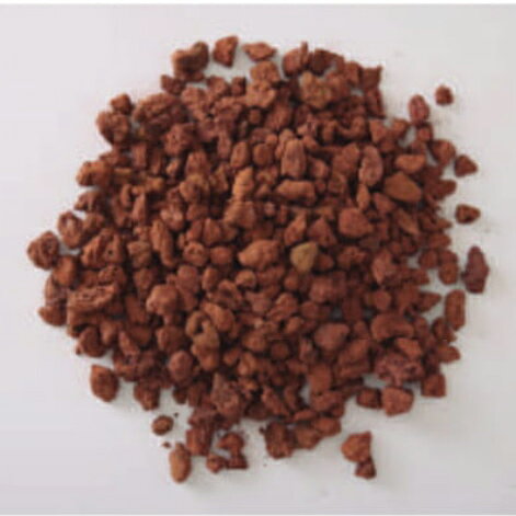 花・観葉植物用ポット用アクセサリ マルチングストーン クラッシュストーン ブラウン 1〜3cm粒 1kg袋（..