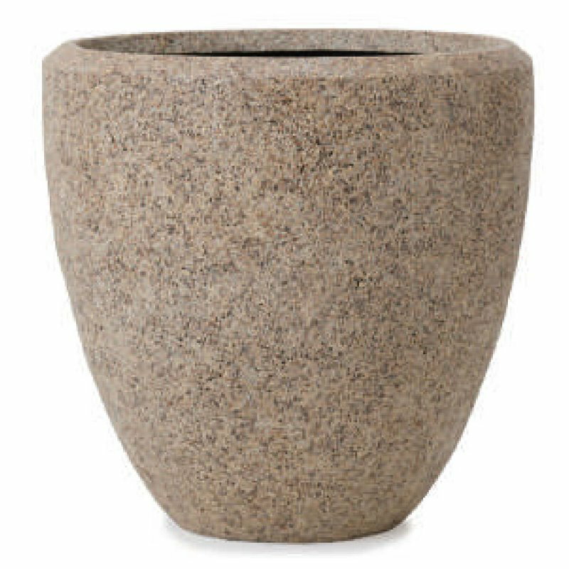 花・観葉植物用ポット ネイチャーズキャスト ラウンド M 40/B ベージュ（1個入り）kol-nc1w4e [KTp355]..