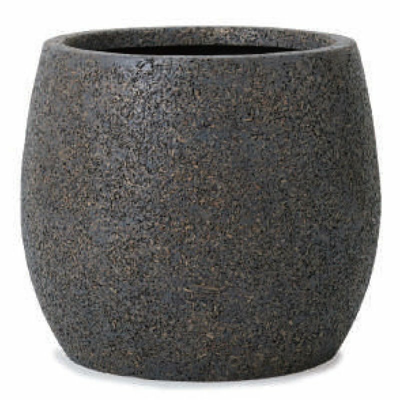 花・観葉植物用ポット ネイチャーズキャスト バレル S 38/A グレー（1個入り）kol-nc3h3e [KTp357] 中..