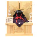五月人形 兜 収納飾り 1/3 幅38cm(245to0080)鞆美 伊達政宗 江戸甲冑 桧造り京洛赤針松 ym1095n(gk48b/yb1025/yy101...