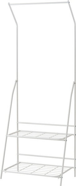 フォールディングハンガーラック MIP-58WH 室内ハンガー　 折りたたみ スリム スタイリッシュ シンプル..