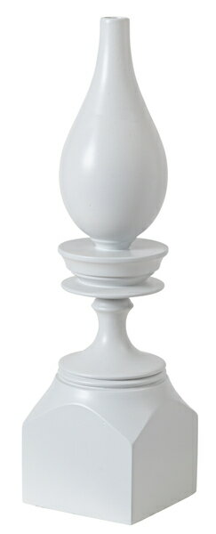 フラワーベース SLY-22WH ホワイト　白　ドライフラワー 観葉植物 花瓶 オブジェ 天然木 木製 ユニーク シック ひょうたん シンプル おしゃれ モダン サイズ(センチ）W8×D8×H30.5