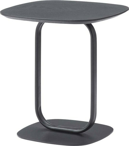 サイドテーブル　TEC-84BK　ブラック　 テーブル 机 ナイトテーブル スリム おしゃれ モダン ベッドサイドテーブル ブラックスチール スチール ディスプレイ シンプル 高級感 黒 インダストリアル