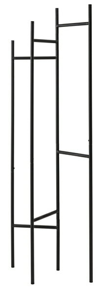 ハンガー MIP-26DGY ダークグレー ハンガー フレームハンガー スリムハンガー スタンドハンガー パーテーションタイプ 収納 可動式 折り畳み 洋服掛け...