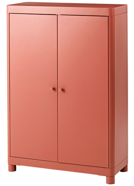 チェスト　TPN-50CPK　チャコールピンク　スチールチェスト スチール チェスト おしゃれ リビング ロッ..