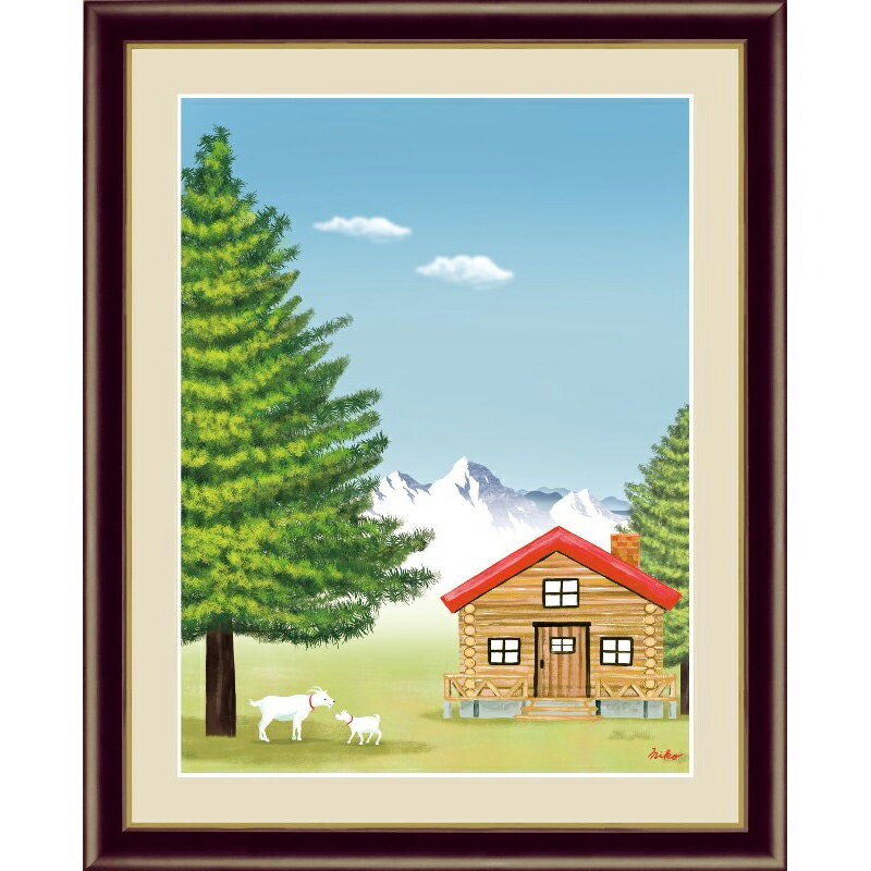 額絵 大きな木の風景 【もみの木】 鈴木みこと G4-CM005 [代引き不可]