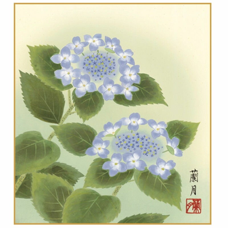 色紙絵 紫陽花 [K1-13B]（代引き不可）