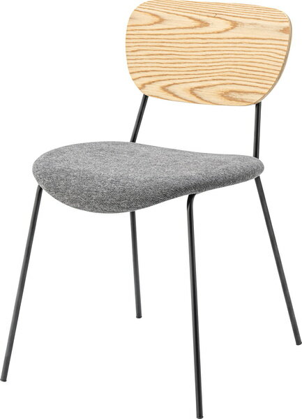 チェア　MYS-502GY　グレー 　椅子　いす　食卓　室内